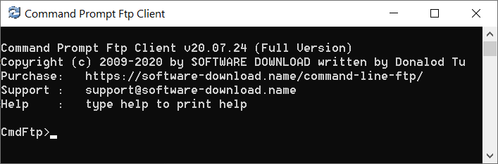 Cmdftp Manual Windows 11